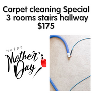 Mother's Day Special 3 rooms stairs hallway $175