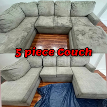 Load image into Gallery viewer, 5 piece sectional couch
