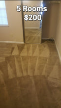Load image into Gallery viewer, 5 Room Carpet Cleaning $200
