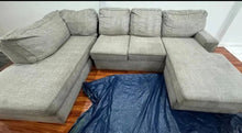 Load image into Gallery viewer, 5 piece sectional couch
