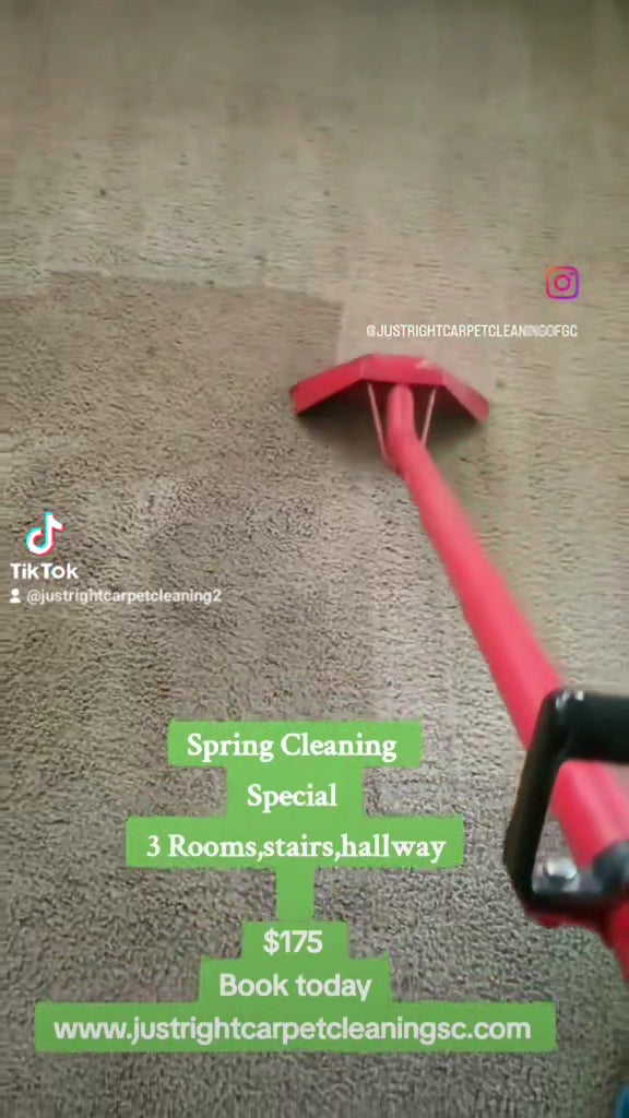 Spring Cleaning  Special 3 rooms stairs hallway