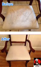 Load image into Gallery viewer, Dining room Chair  Cleaning Special(4) $100  Cleaning($  min charge for 1 chair$60)
