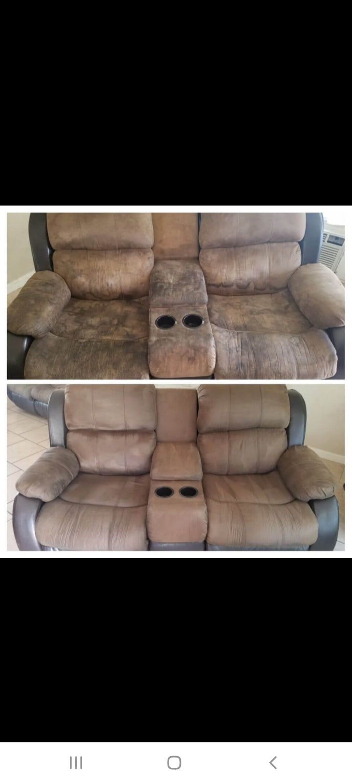 2 Piece Couch Cleaning Sale $150