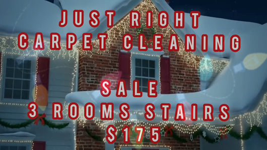 Holiday Carpet Cleaning Bundle $175